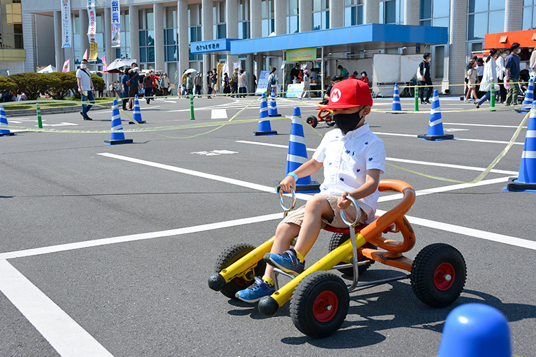おもしろ自転車コーナーの画像