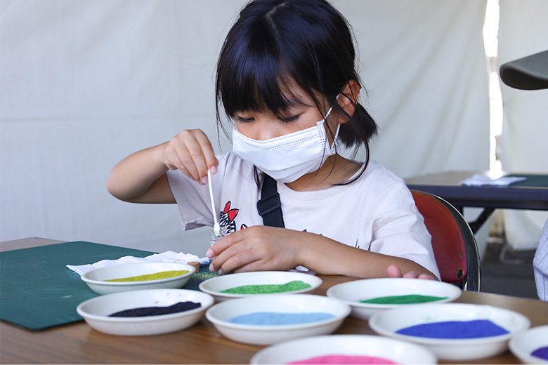 ミニサンドボトル体験の画像