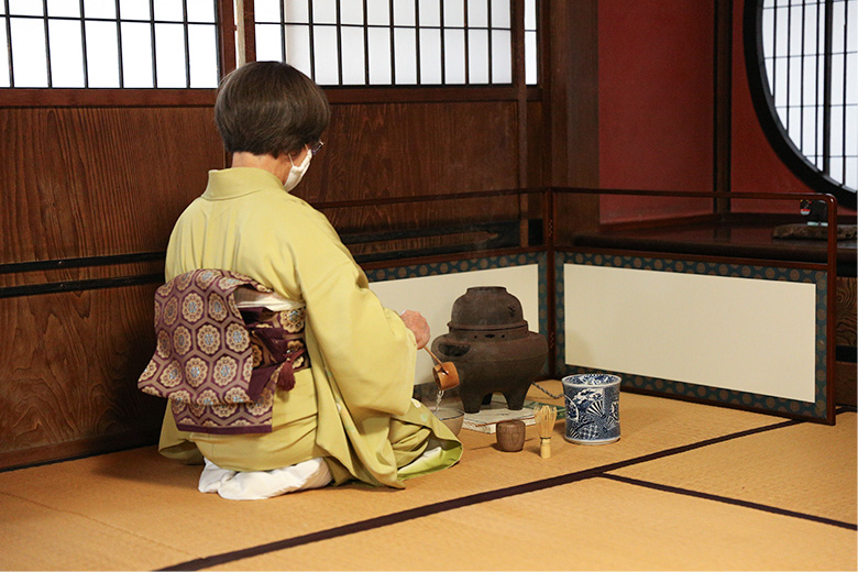 抹茶体験の画像