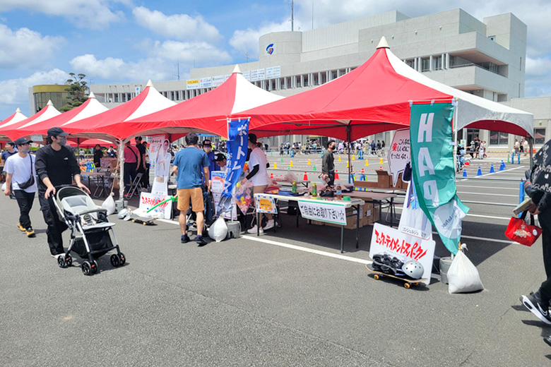 各種展示ブースの画像