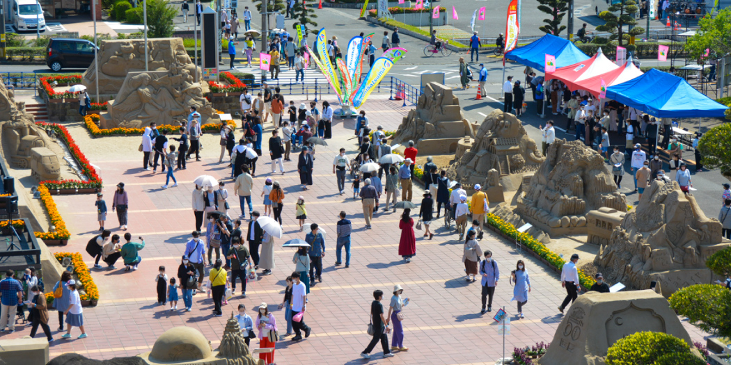 Sand Festival in Minamisatsuma