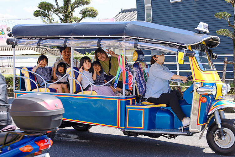 トゥクトゥク乗車体験