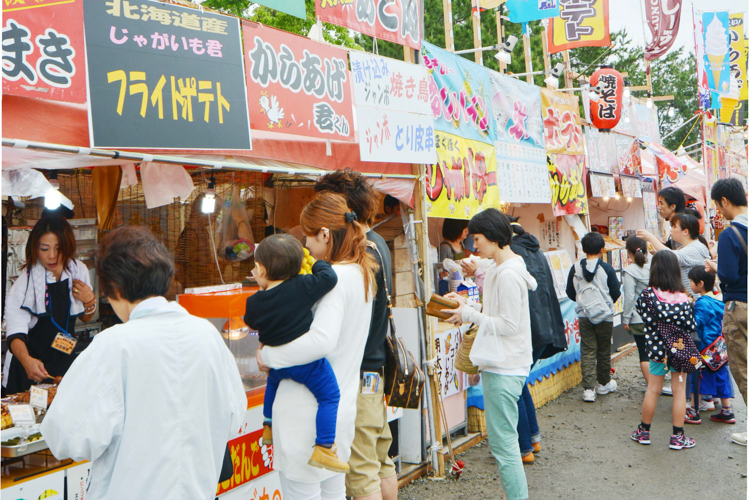 砂像と食とくつろぎを