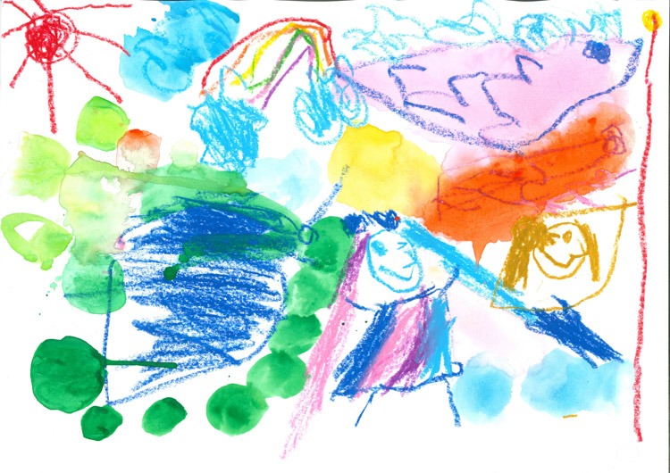 【特選】作品名「こいのぼりとかきごおり」