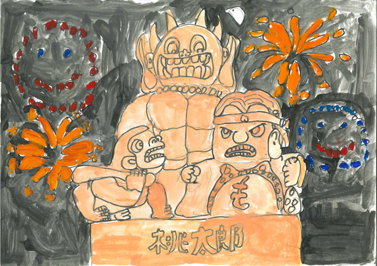 【入選】作品名「桃太郎」
