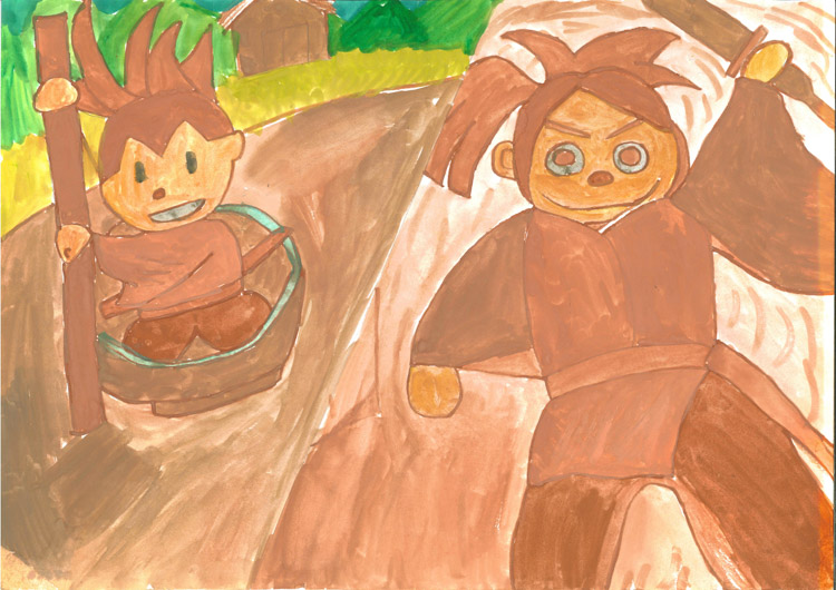 【入選】作品名「一寸ぼうし」