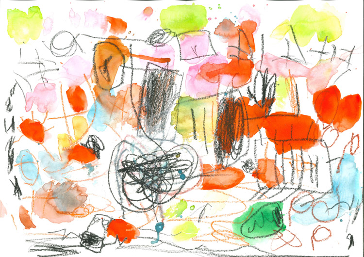 【入選】作品名「カラフルな砂」