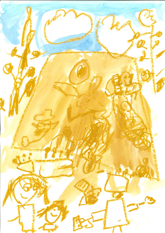 【サンディー賞】作品名「すなのさいてん」