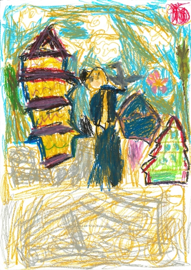 【最優秀賞】作品名「みるのはたのしいな！！」