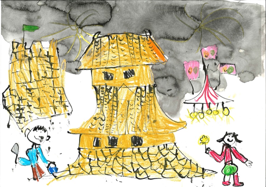 【入選】作品名「すなでつくったの？」