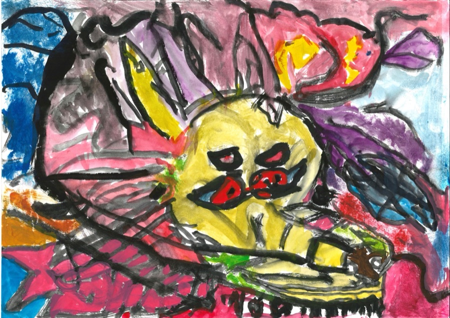 【入選】作品名「砂からとびだせ王龍」