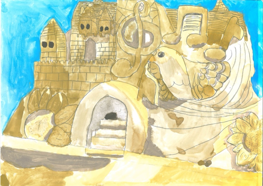 【入選】作品名「ゆめのなかのミュージカル」